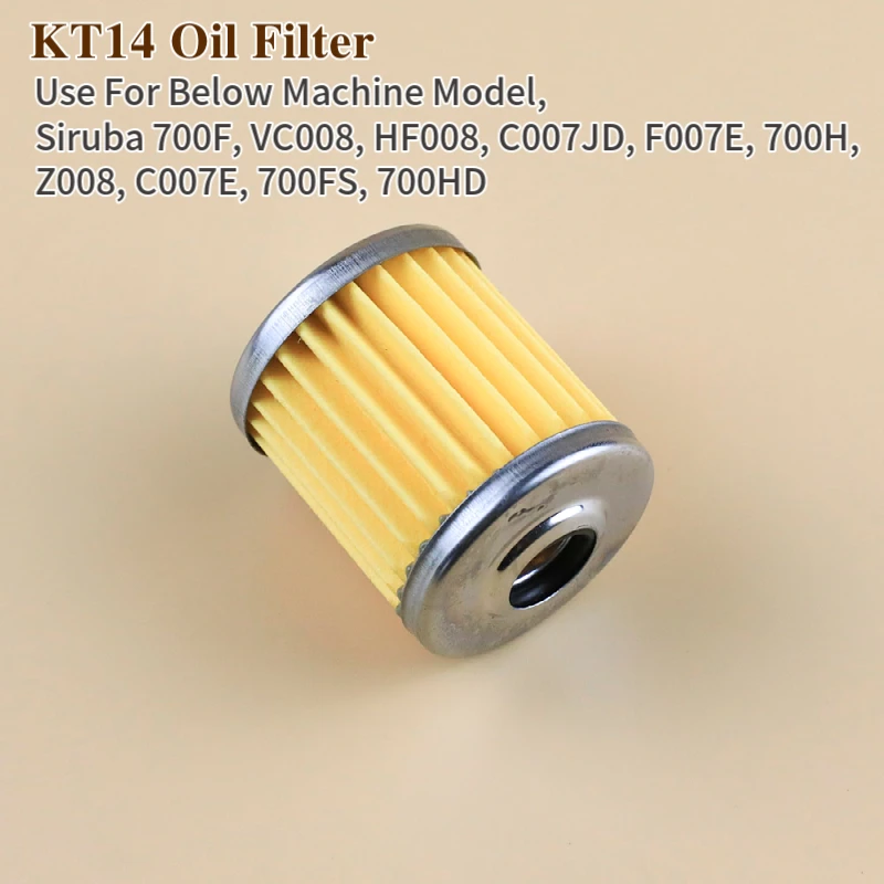 KT14 Oil Filter For 700F Overlock Sewing Machine 747 Parts VC008, HF008, C007JD, F007E,  700H, Z008, C007E, 700FS, 700HD