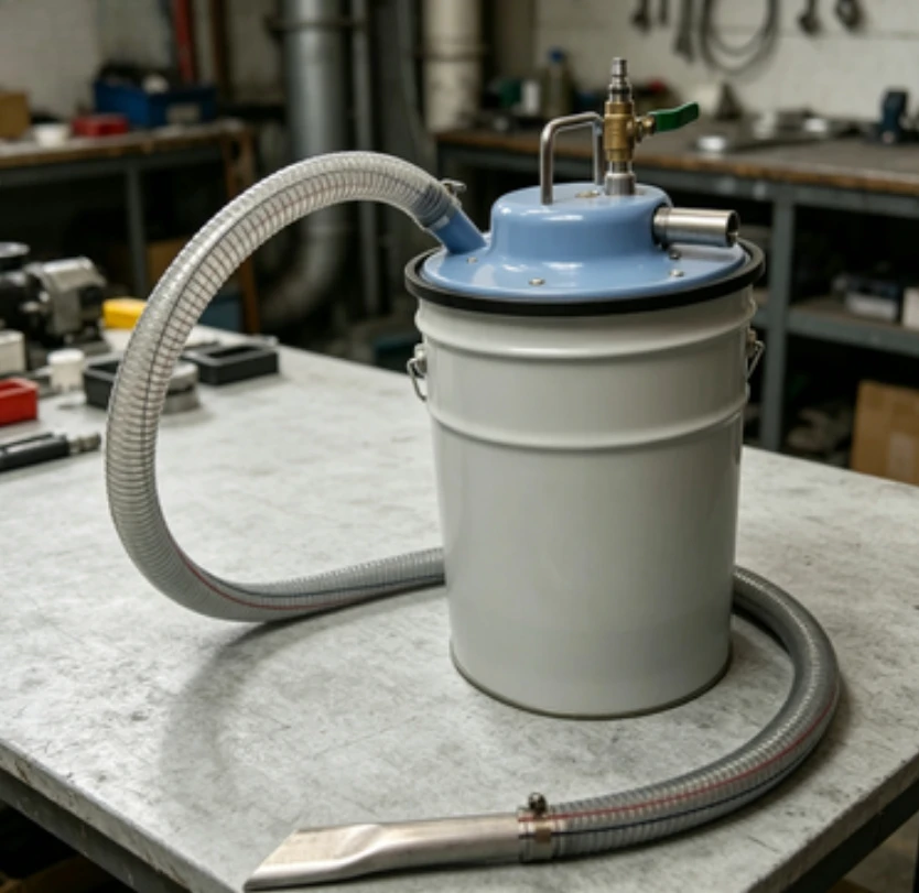 

Pneumatic Cyclone Vacuum Cleaner Industrial Dust Removal Machine Barrel Dust Collection Bracket