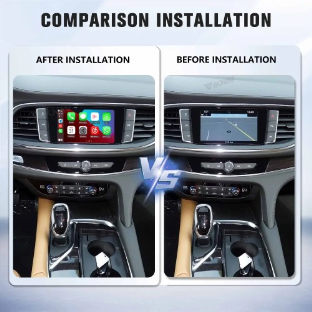 Linux Interface Box for Buick Enclave 2014-2019 Wireless CarPlay Android Auto GPS Navigation Original Car Radio Screen