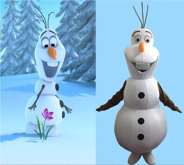 1 set pupazzo di neve oversize Frozen 2 Olaf Costume da mascotte per adulti pippo rosa margherita blu paperino personaggio dei cartoni animati bambola Cosplay AliExpress
