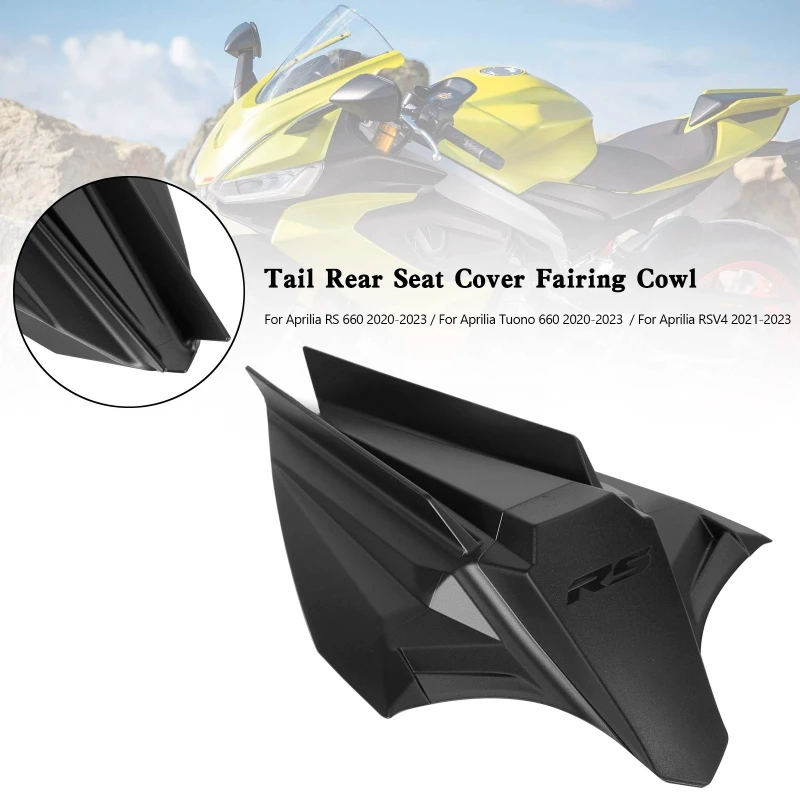 For Aprilia RS660 2020-2023 Tuono 660 2020-2023 RSV4 2021-2023 Motorcycle seat fairing rear hump rear seat cover and tailgate
