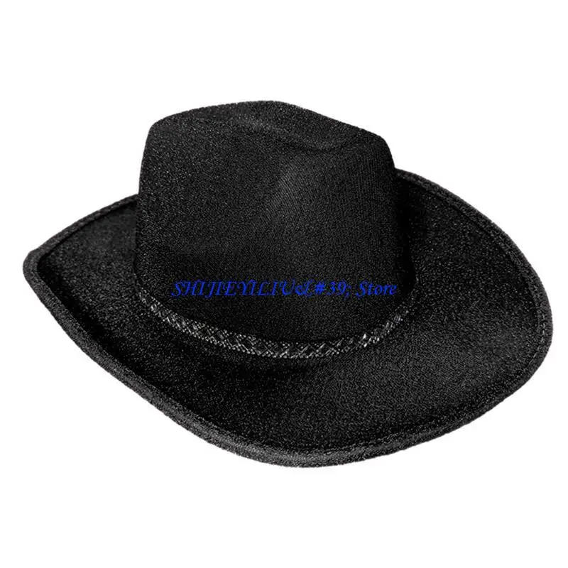 E21F Frau Fransen Cowboy mit BRAUT Brief Sommer Outdoor Braut Fedoras für Die Aufnahme Von Foto Liefert – Detail 7
