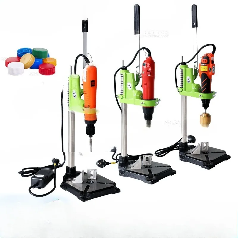 Plastic bottle PE bottle beverage bottle capping machine, ordinary lid anti-theft lid locking machine