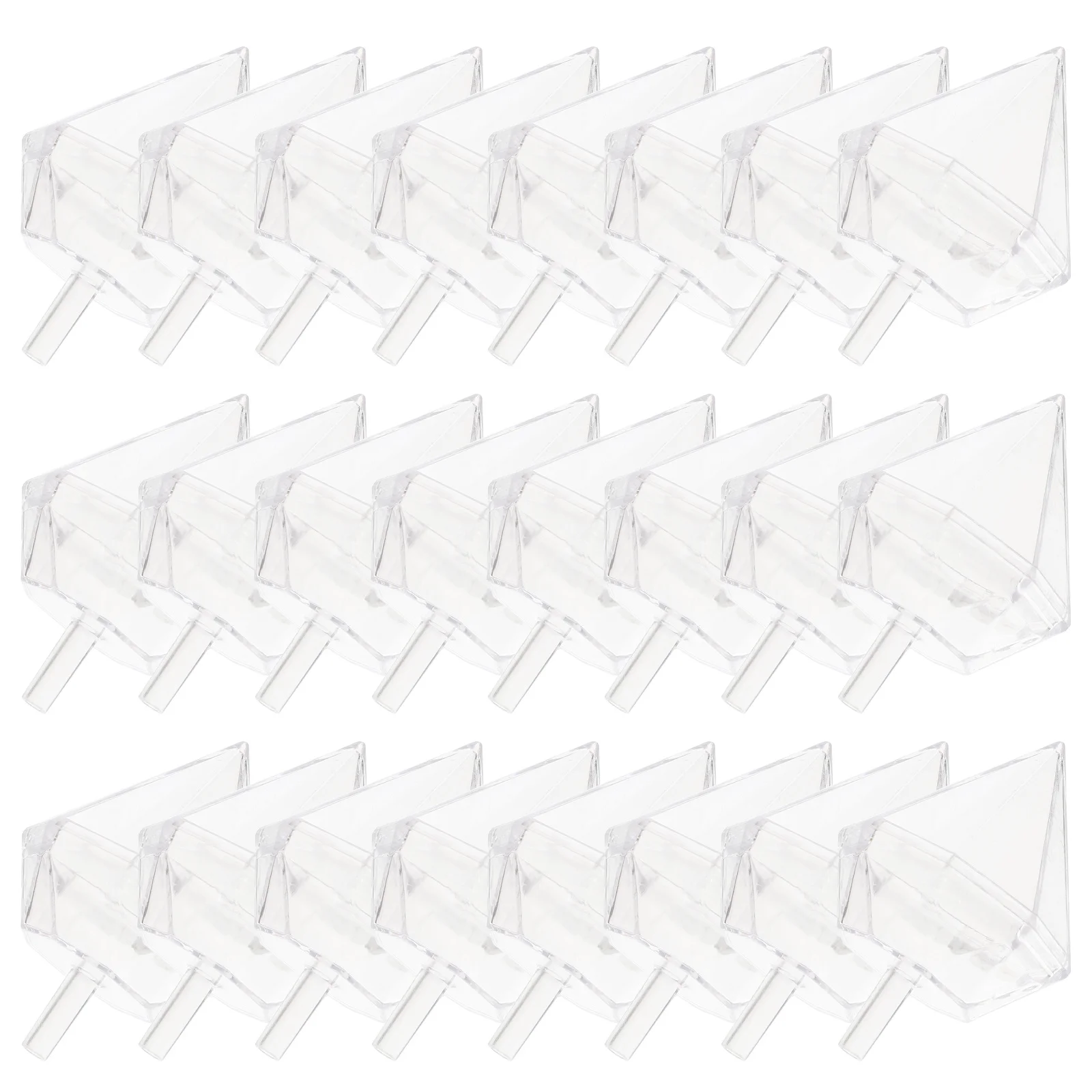 80 Uds. Soporte transparente para ramo de Chocolate, caja de dulces transparente, estuche de embalaje, suministros para fiesta de boda DIY, soporte para Chocolate