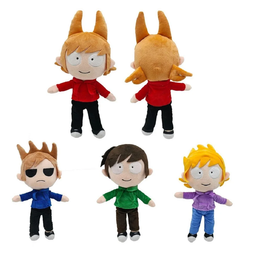 

New Creative Eddsworld Plush Doll Anime Peripheral Plush Toys Home Decoration Children's Holiday Gifts 30CM