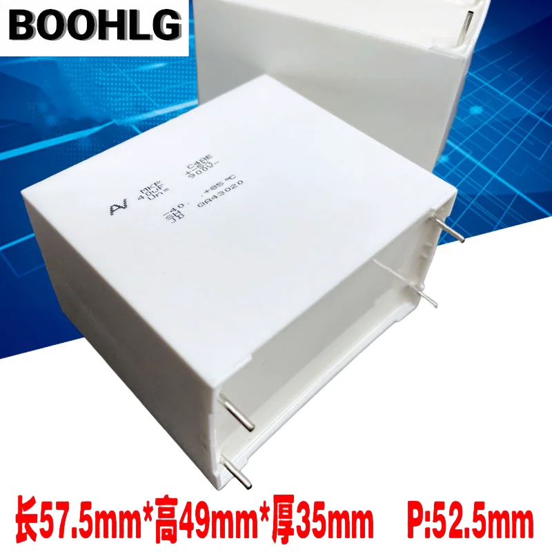 

1 шт. AV C4AE MKP 40 мкФ 406 900 В 1000 В 1 кВ защитный пленочный конденсатор