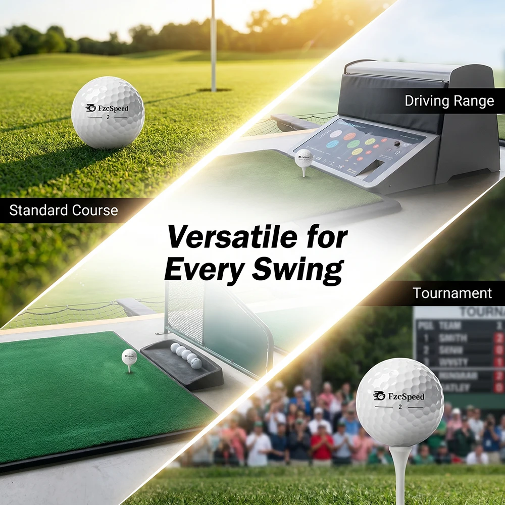 3pcs/lot Two-layer Golf Balls Practice High Rebound Inner Synthetic Rubber for Indoor Outdoor Practice Training Aid Gift Box 골프공