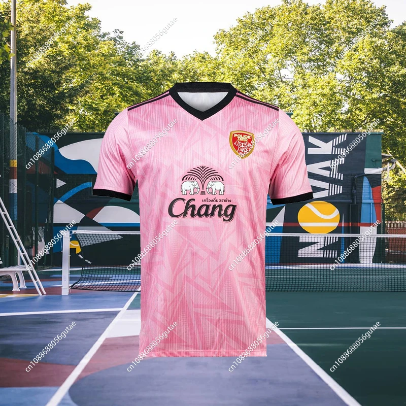 24-25 Summer Men's Thailand Football Jersey Policy Tero FC 3D Printed Shirt Comfortable and Breathable Football Fan Short Sleeve