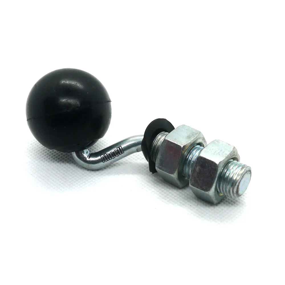 

35mm Omni Rubber Ball Castor OF35RBT40 Glass Tempered Grinding Machine Fiiting Parts Omnifloat Conveyor Roller Caster