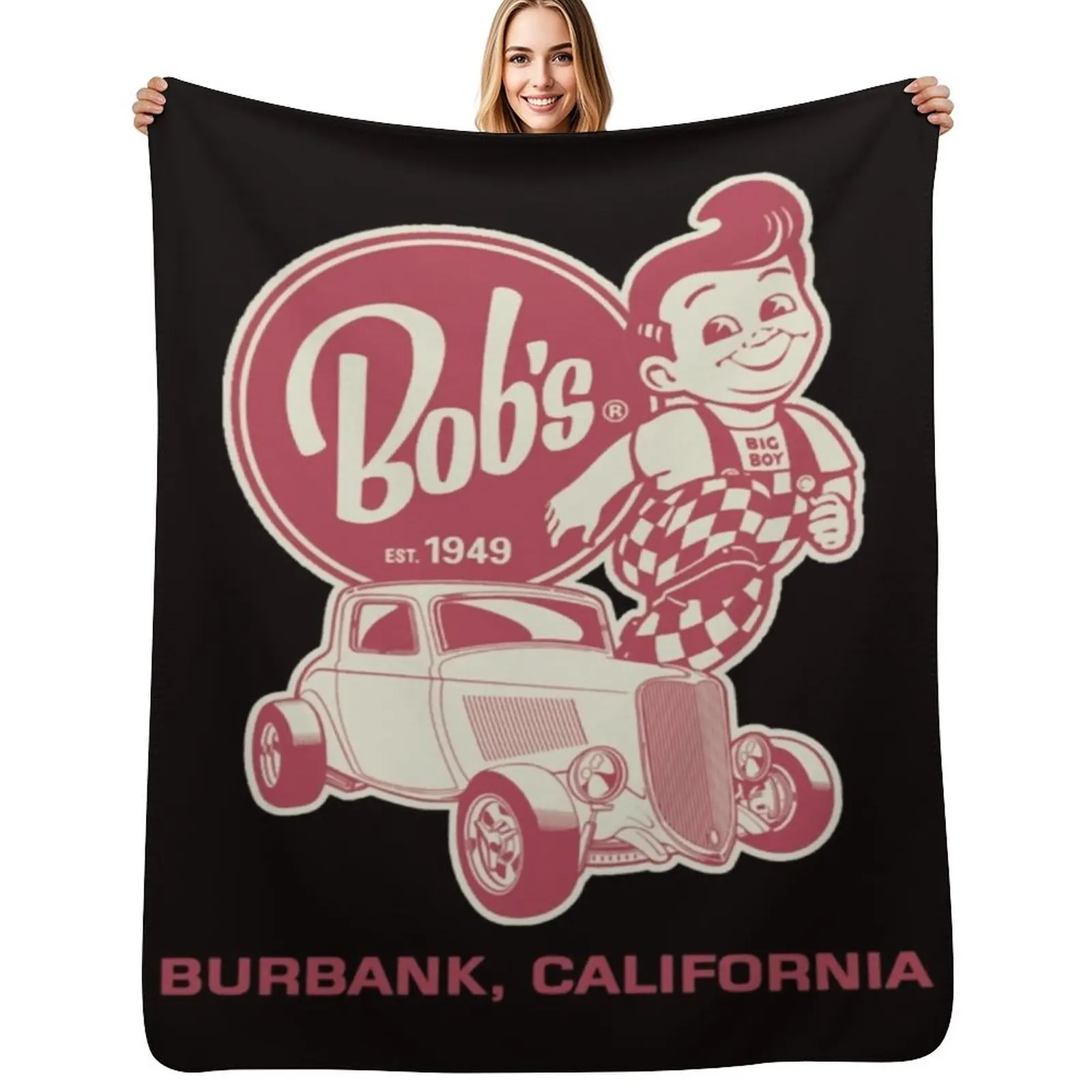 Bob_s Big Boy Throw Blanket Cozy Warm Blanket for Bed Room Decor
