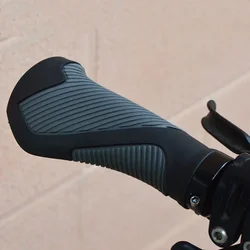 Enhanced Comfort Bicycle Bike Grips With Ergonomic Design And Gel Dual Compound Rubber For Reduced Hand Fatigue