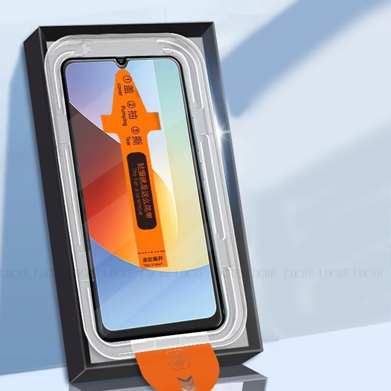 4/3/2/1 Stück für Redmi A7 Glas Xiaomi Redmi A7 gehärtetes Glas, staubfrei, 9H, vollständige Abdeckung, Handy-Displayschutz, Redmi A7