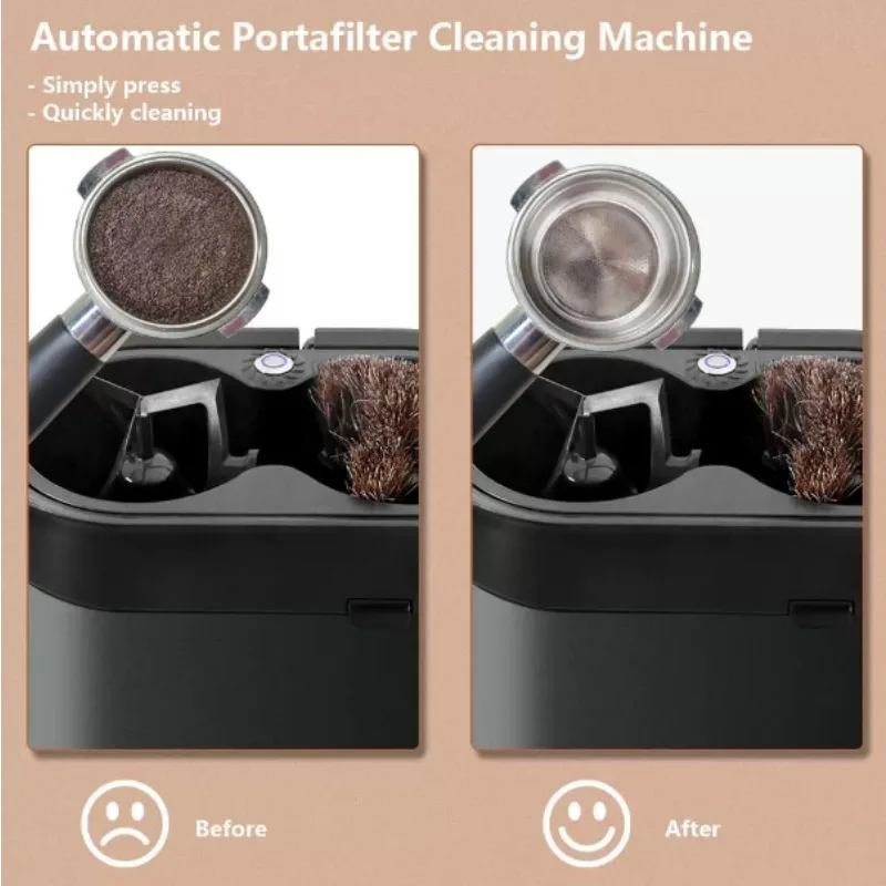 High-quality Coffee Handle Powder Residue Automatic Cleaning Bucket