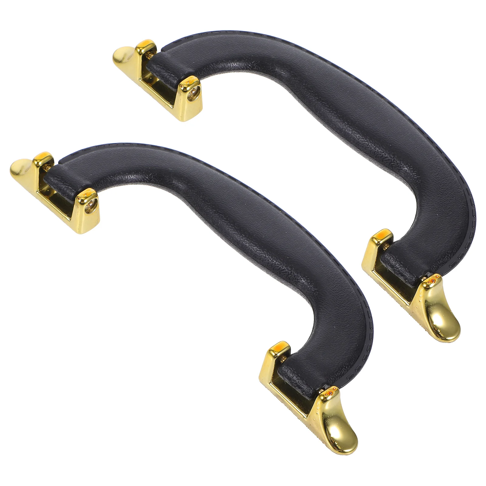 

2Pcs Bag Handle Plastic Pull Replacement Luggage Handles Suitcase Grip Toolbox Chest Pulls Practical Material Easy