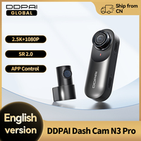 DDPAI Mola N3 Pro  Dash Camera Driving Vehicle Cam Wifi Smart Connect Car Recorder 2.5K Car DVR Dash Camera