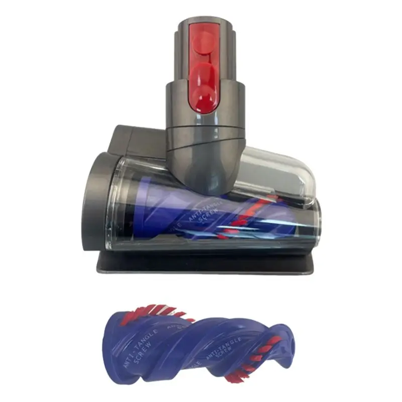 

YCOC-For Dyson V7/V8 V10/V11 V15 Compatible Mini Electric Brush Head Dust Mite Removal For Vacuum Accessory