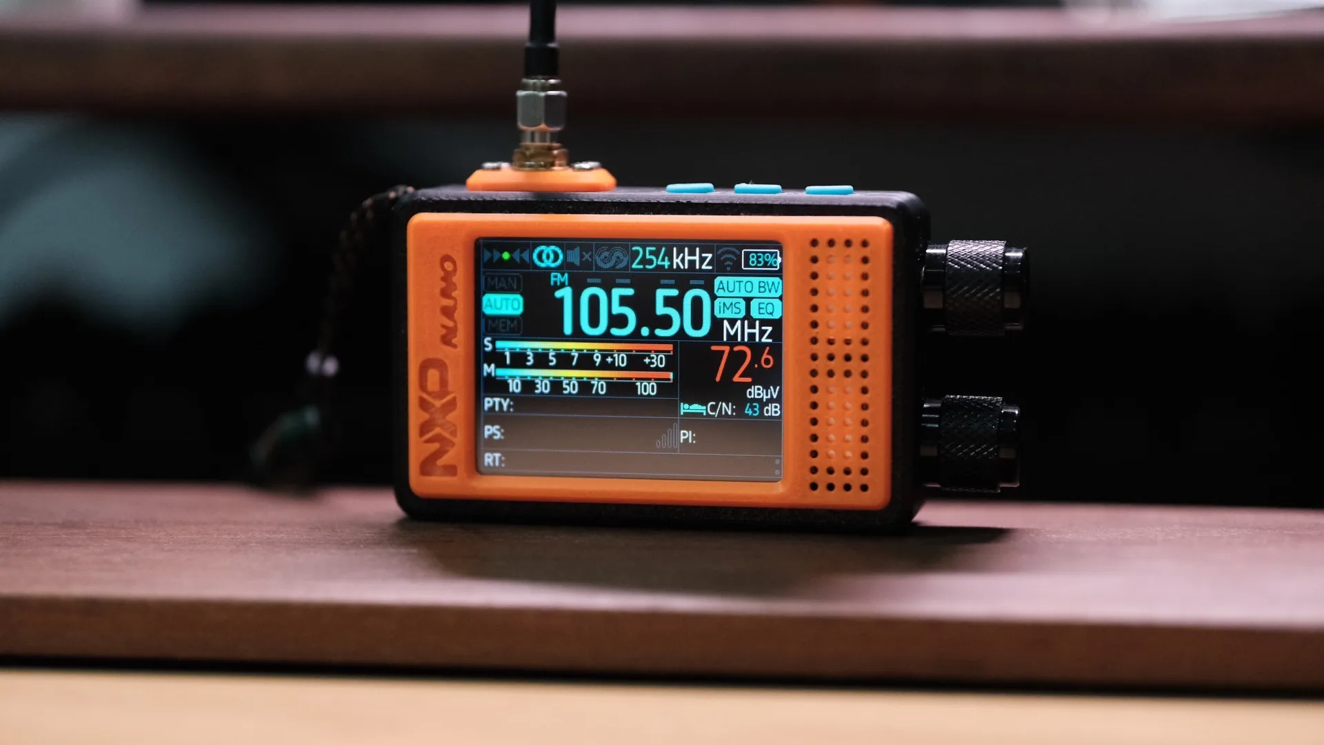 

Многодиапазонное радио NXP-NANO: TEF6686 + ESP32, сенсорный экран IPS 2,4 дюйма, портативный FM/LW/MW/SW/AIR-приемник EDC 2000 мАч