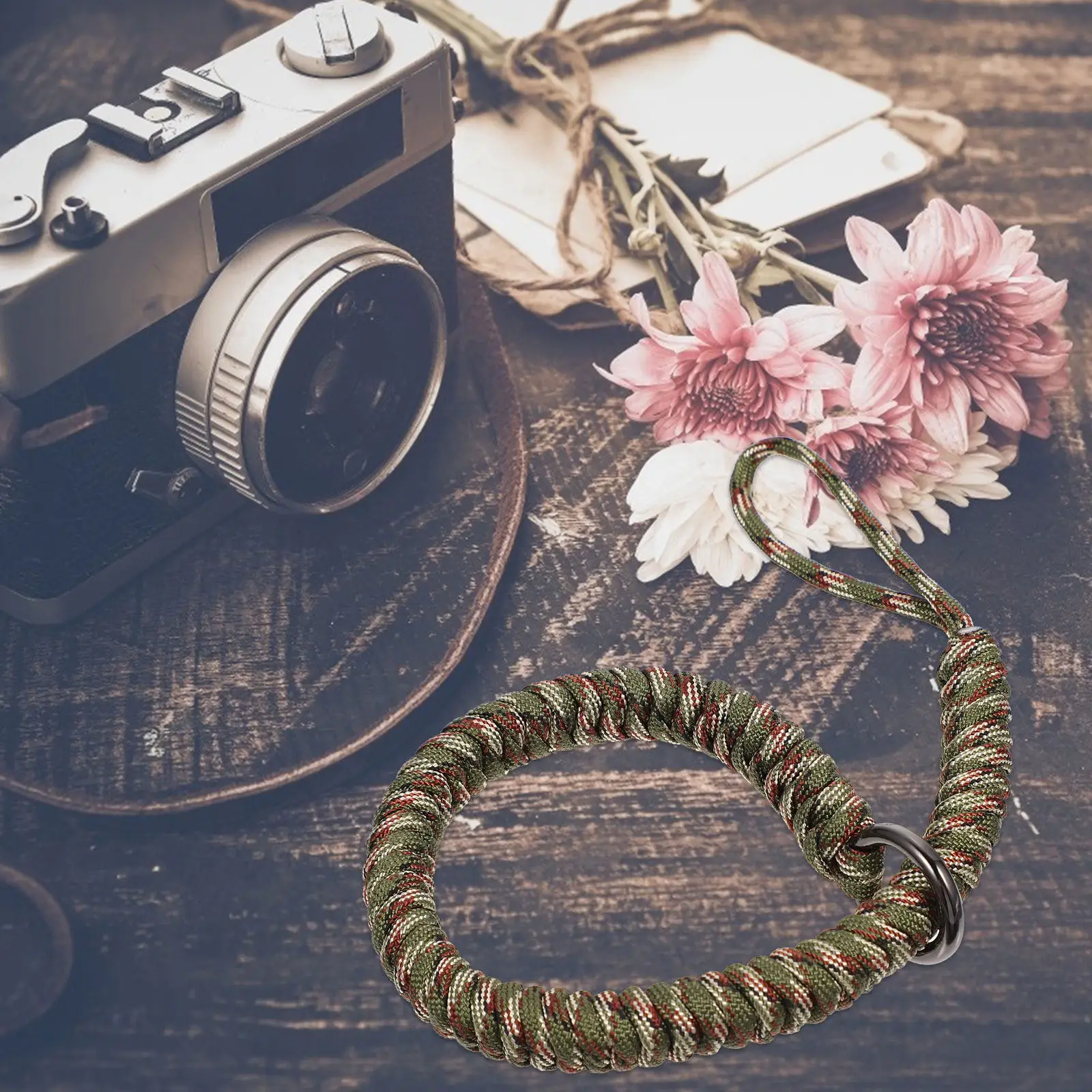 1Pcs Ergonomic Camera Wrist Rope Premium Quality Anti Slip Adjustable Strap for Outdoor Photography Travel Hiking Camping Easy