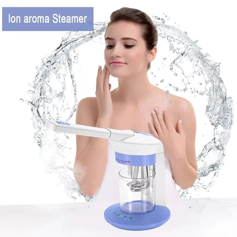 

Professional Ionic Hot Mist Face Vaporizer Facial Steamer Portable Face Moisturizer Humidifier Spa Sprayer Skin Care Tool