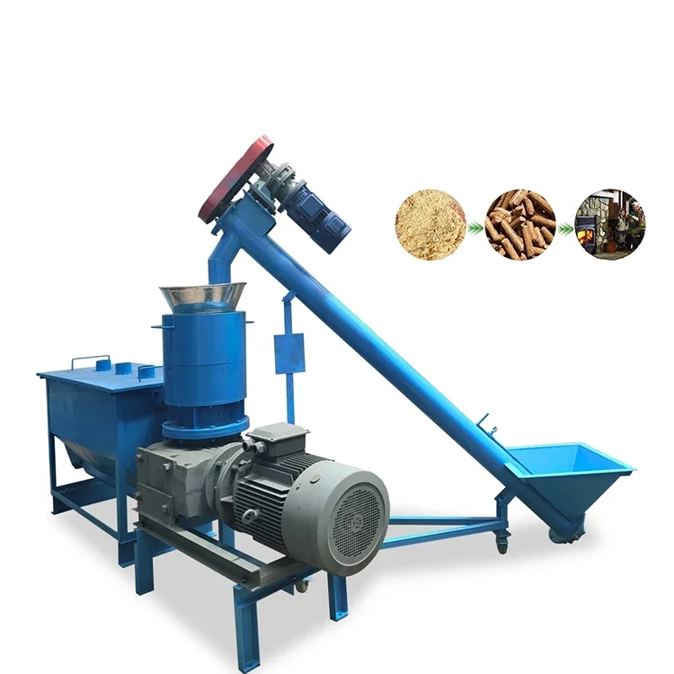 Small Cheap Pellet Mill Machine Per Hour Sawdust Pellet Mill Making Maker Machine for Burning for Sale Craigslist 1 Ton CE 95 YB