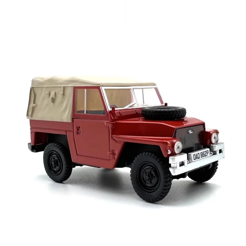 Oxford 1:43 Land Ro-ver Light 1968 Red Alloy Simulation Model Car