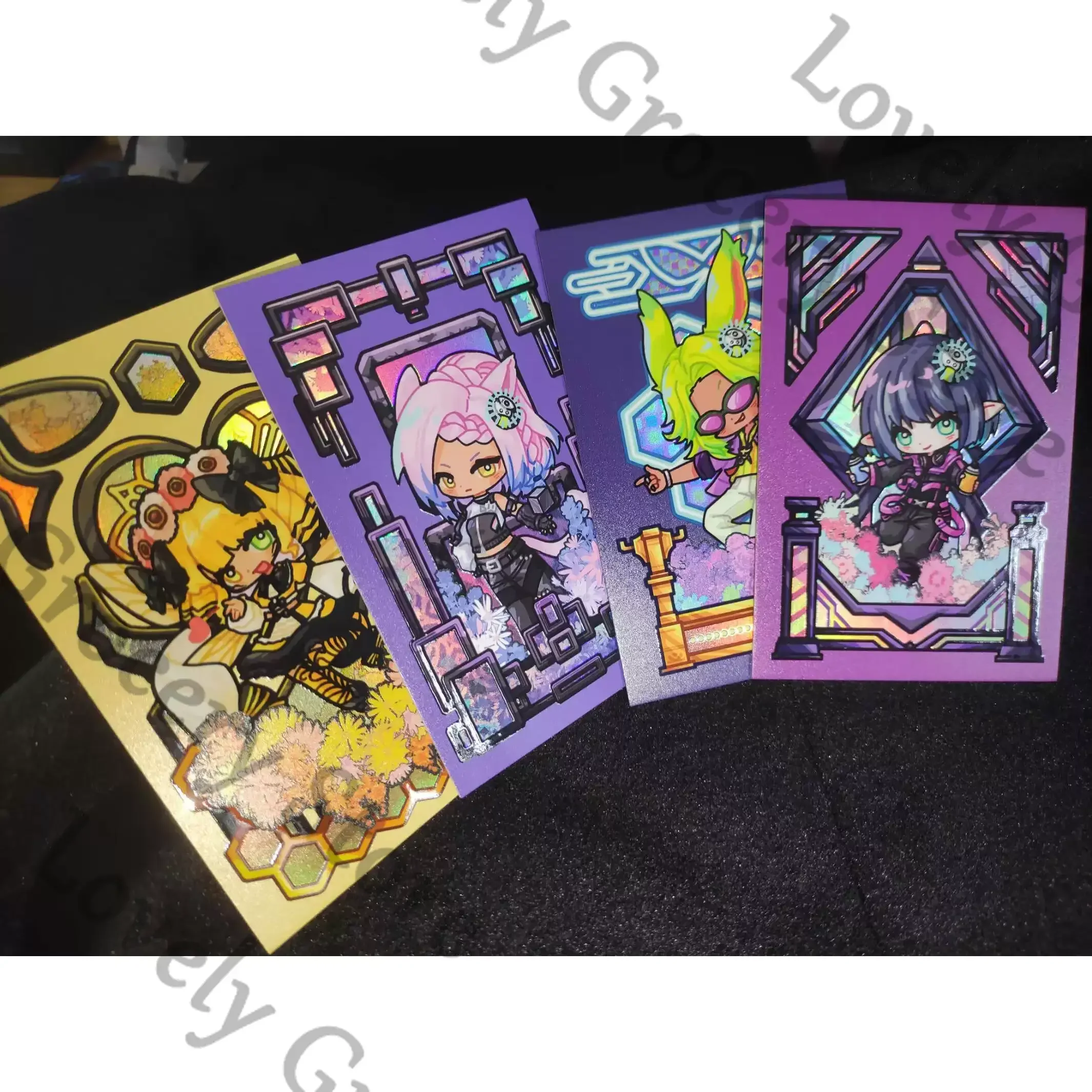 g'raha-tia-‌-arcadion-alphinaud-leveilleur-dancing-green-cosplay-anime-tarjeta-coleccionable-de-menor-valor-calorico-para-fanaticos-de-ambitus