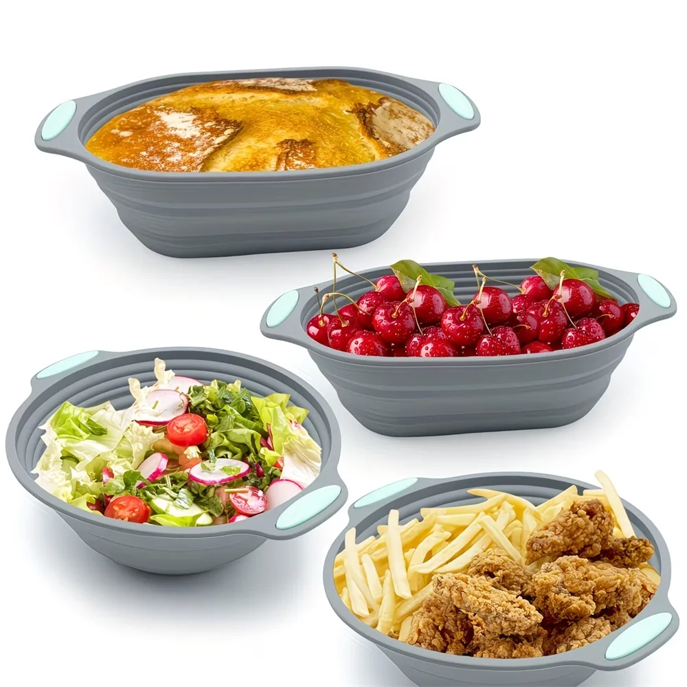 Thickened Silicone Cake Mold, Bread Flour Fermentation Basket, Dough Fermentation Basin, Oven, Baking Utensils