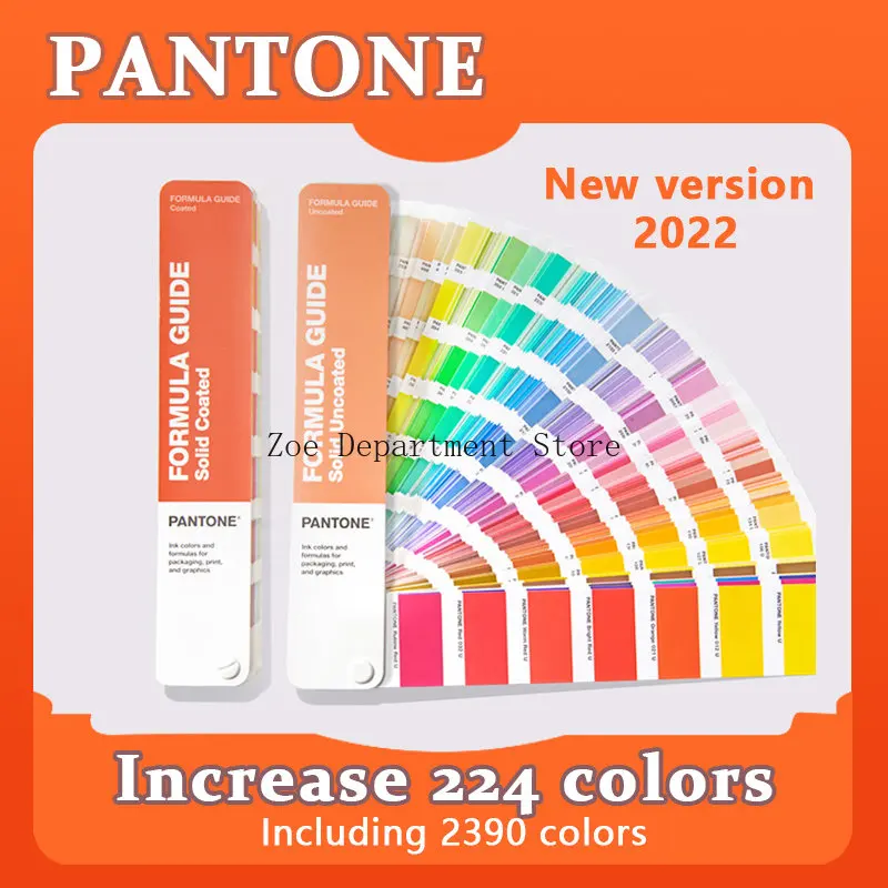 2022 New PANTONE International Standard Pantone Color Card  C U Color Card GP1601B Pantone Formula Coated Uncoated Power Tools