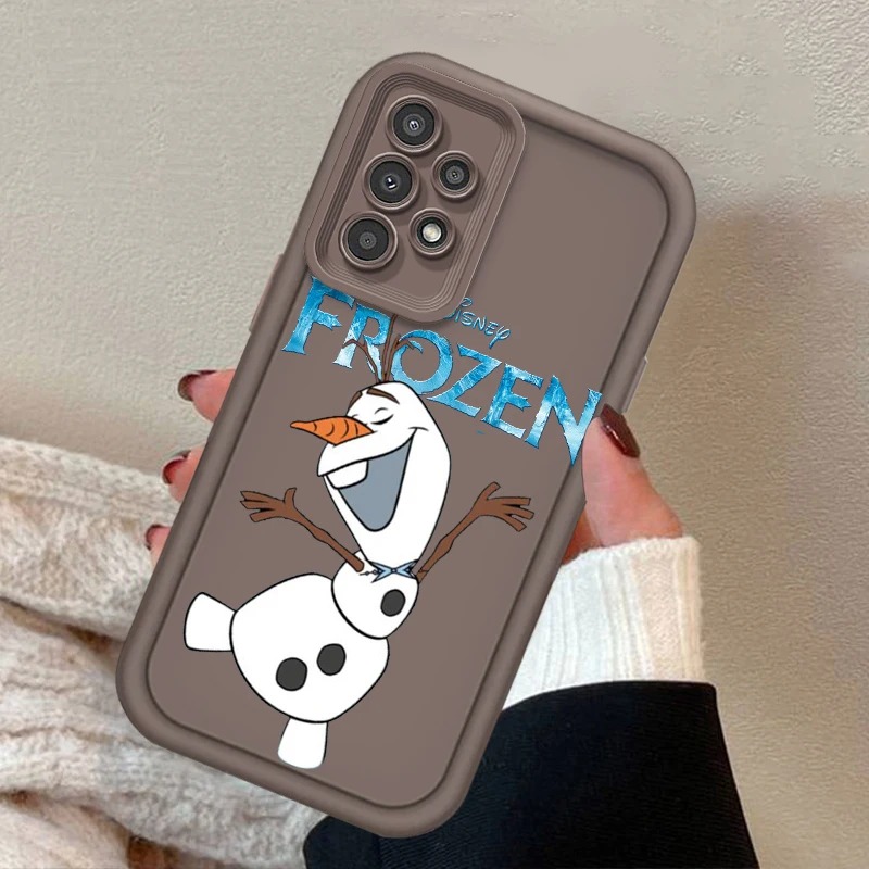 Disney Moana Art Cute For Samsung A73 A71 A54 A53 A52 A51 A33 A32 A21S A14 A13 A12 A03 A04 A05 5G Eye Ladder Back Phone Case image 4