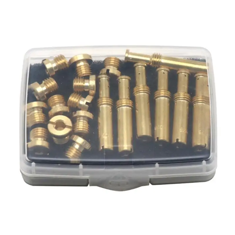 Long Service Jet Hole set for Carburetor Corrosion Resistant Main Jet Hole Set Fuels Injection Control set for Super B E