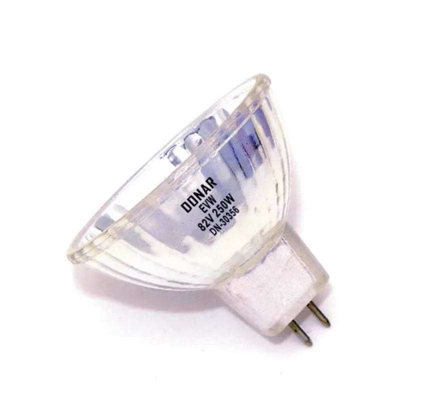 2 uds EVW 82V 250W lámpara de copa halógena, proyector de diapositivas de lupa de fotografía, taza de lámpara de proyector