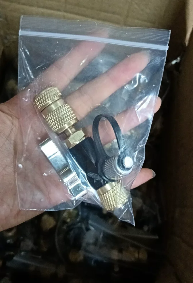 1/4 and 5/16 inch air conditioners, visual valve core removal tool, adapter