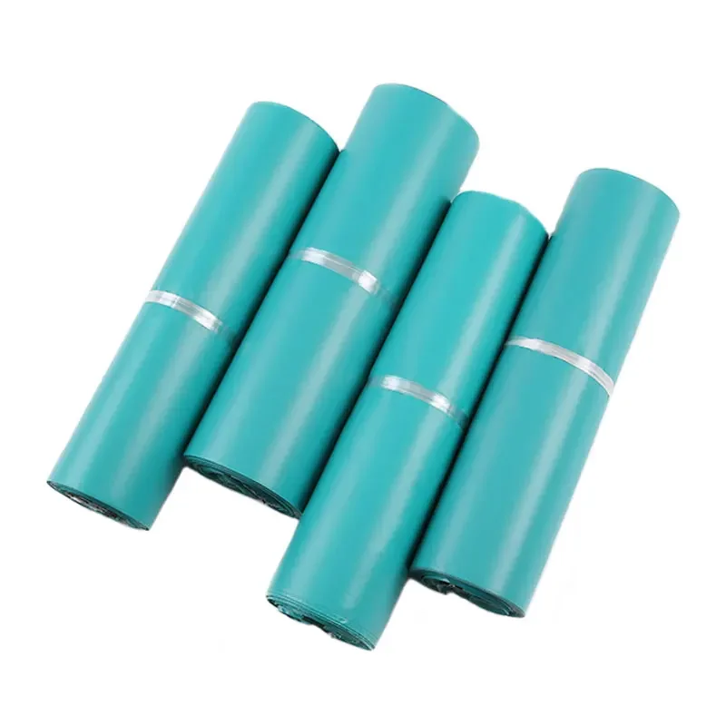 Pack Plastic Poly Mailing Bags Thicken Green Express Bags Self-seal Clothing Gifts Courier Envelope Packaging Bag
