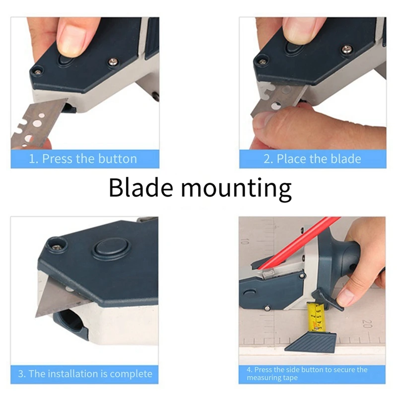 Gypsum Board Cutting Tool Set Manual Cutting Tool Gypsum Board Cutter Multifunctional Woodworking Panel Cutter