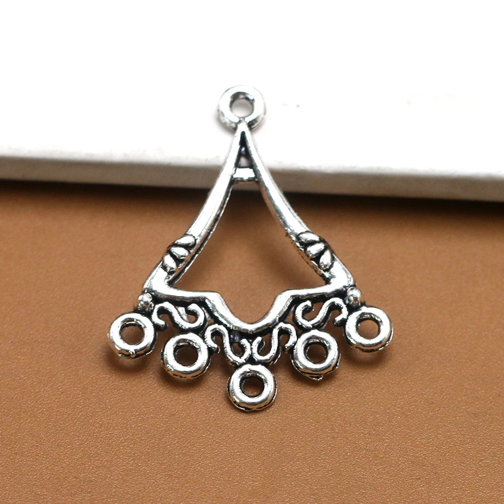 

30pcs Pendant Charm Vintage DIY Jewelry Making Supplies Alloy Pendant Charm Stylish Unique Shape Accessories Craft Project