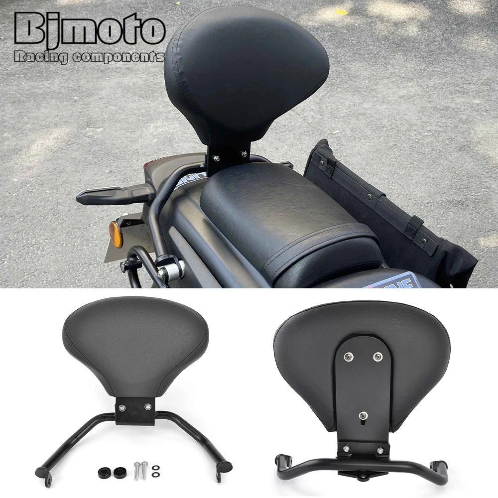 

For Kawasaki Eliminator 500 Eliminator500 2024-2025 Motorcycle Rear Passenger Back Rest Mount Hardware Backrest With Cushion Pad
