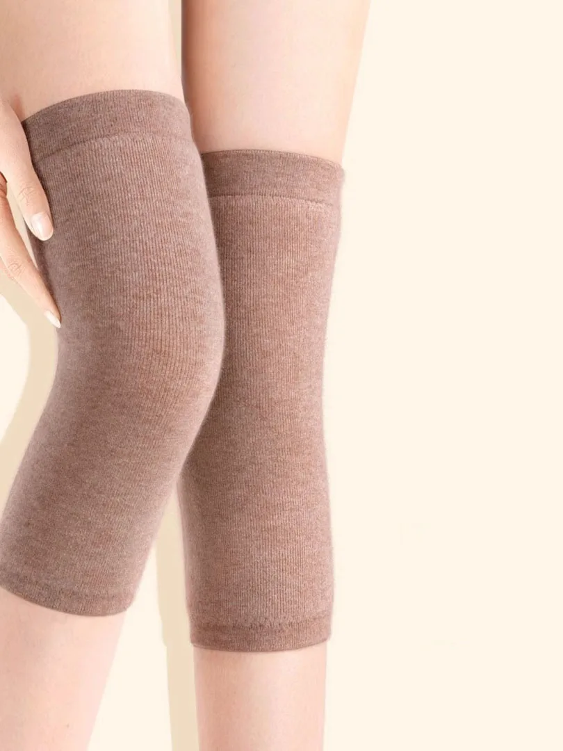 منصات الركبة الصوفية والسميكة المقاومة للبرد يمكن أن تحافظ على دفء مفصلات الركبة الخاصة بك، والتي هي المعدات الأساسية للخريف والشتاء