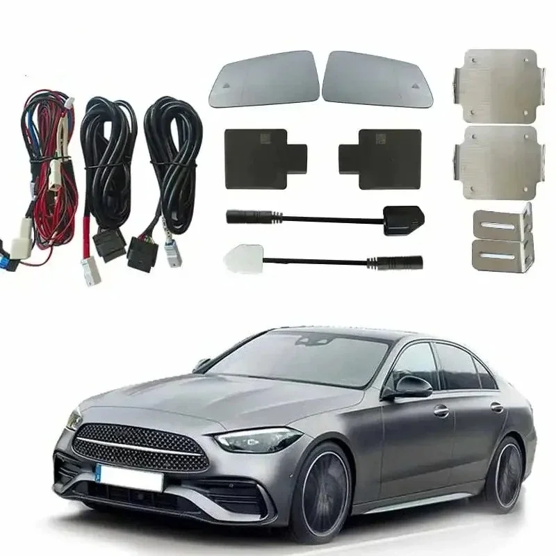 

Для автомобиля w204 w212 w176 cls w164 bsd зеркало слепых зон 77 ГГц микроволновый радар bsm обнаружение помощи за изменением движения