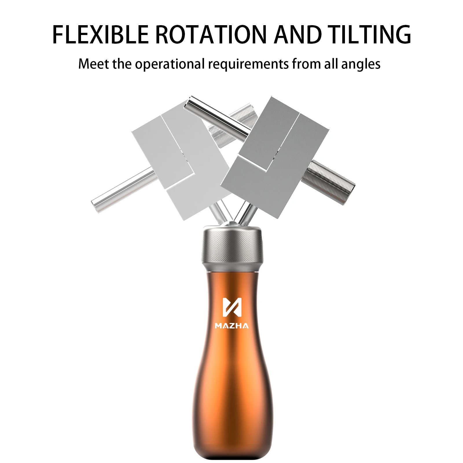 2-in-1 Precision Vise MAZHA T0011 Handheld Clamping Vise Detachable Split Suitable for DIY Model Making Craft Hobby Tools