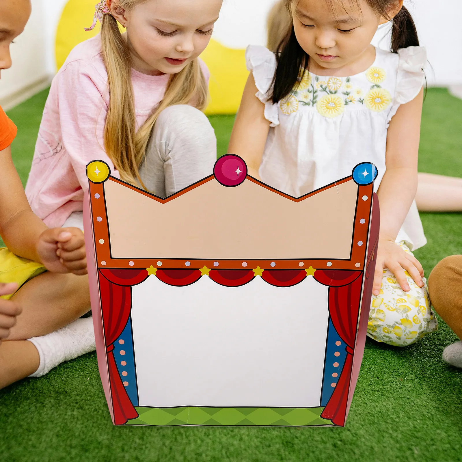 

1Set Shadow Puppet Kit with Accessories for Kids DIY Craft Science Experiment Educational Learning Fun Activity Game