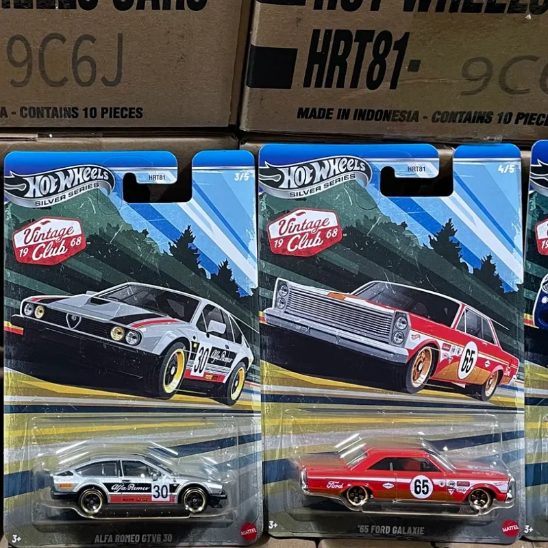Новая коллекционная модель автомобиля Hot Wheels из литого металла, серия Vintage Club Silver, HRT81 BMW 507 Porsche 356, игрушка для взрослых коллекционеров