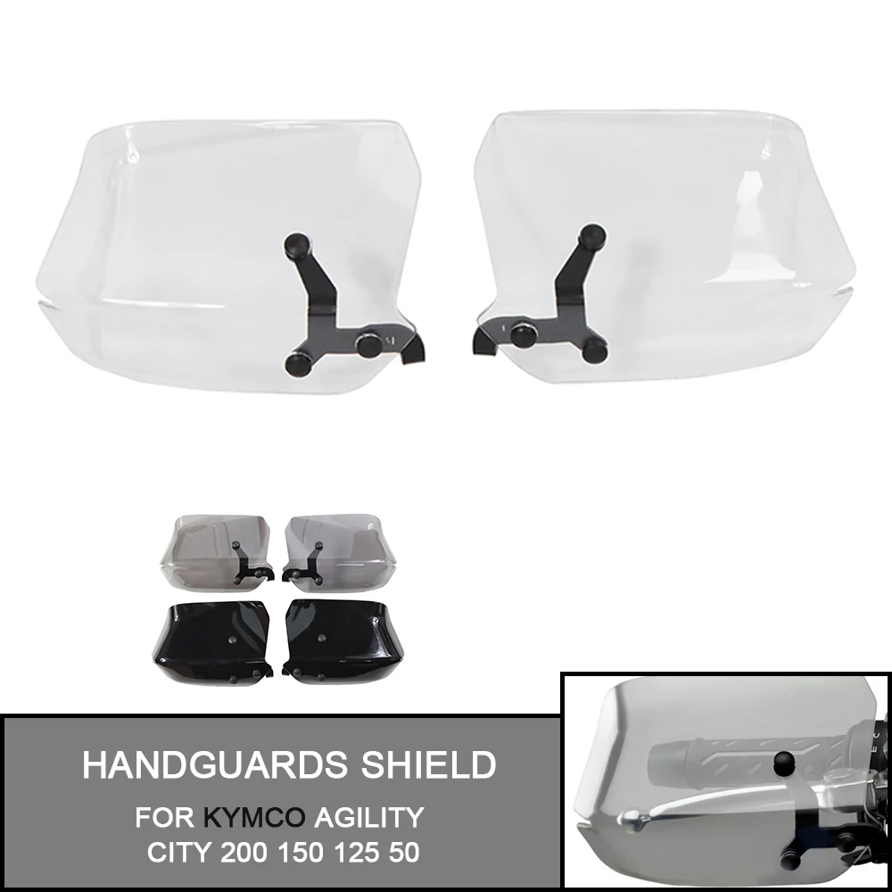 FOR KYMCO DT X350 DT X125 2022-2024 AGILITY CITY 200 150 125 50 Handguards Shield Hand Guard Protector Windshield 200 2022-2024