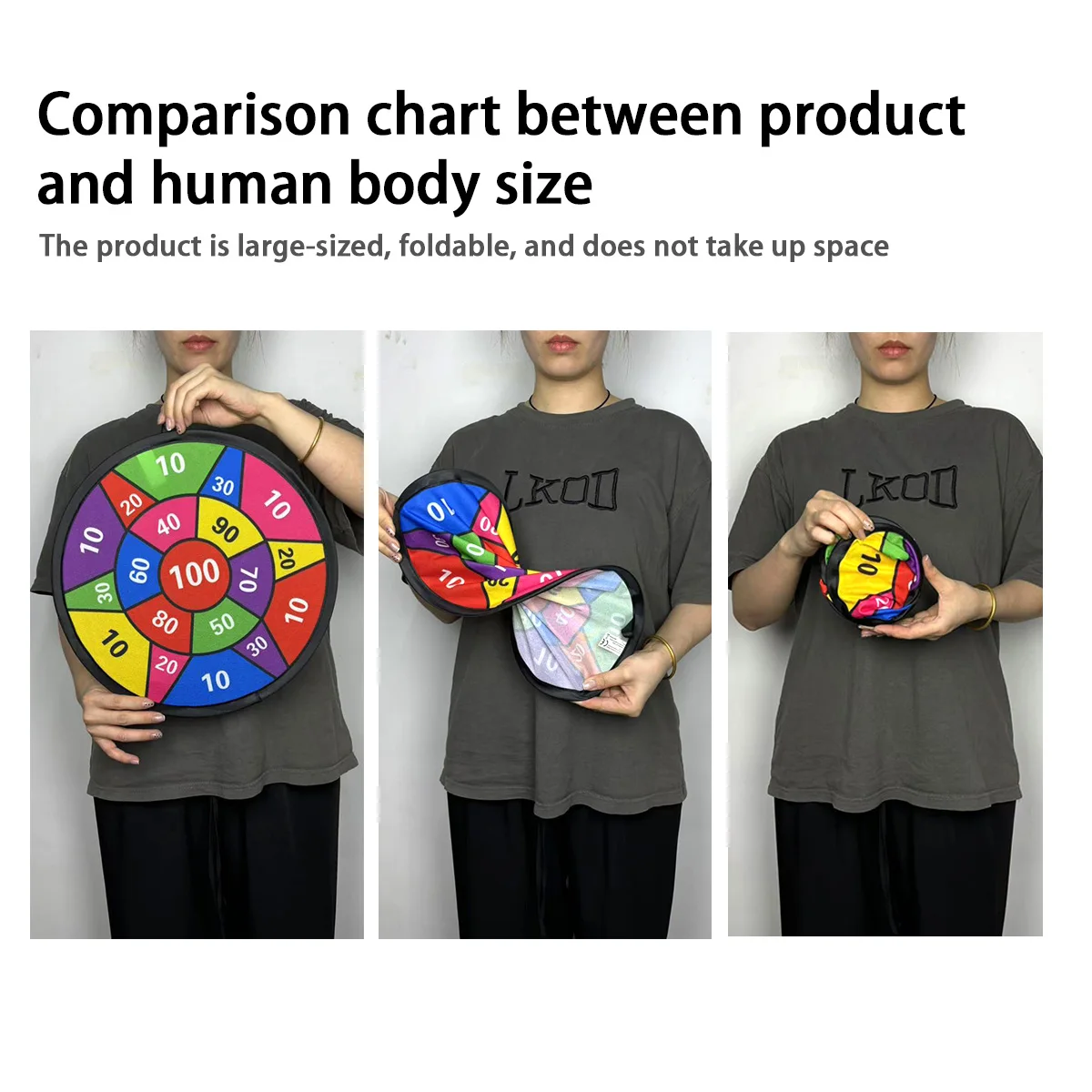 12 Sticky Ball Dart Plate Set-พับได้,สะดวกในการพกพา,กีฬาในร่ม/กลางแจ้งสนุกเกมปาร์ตี้ของเล่น,ผู้ปกครองเด็กเกมของเล่น