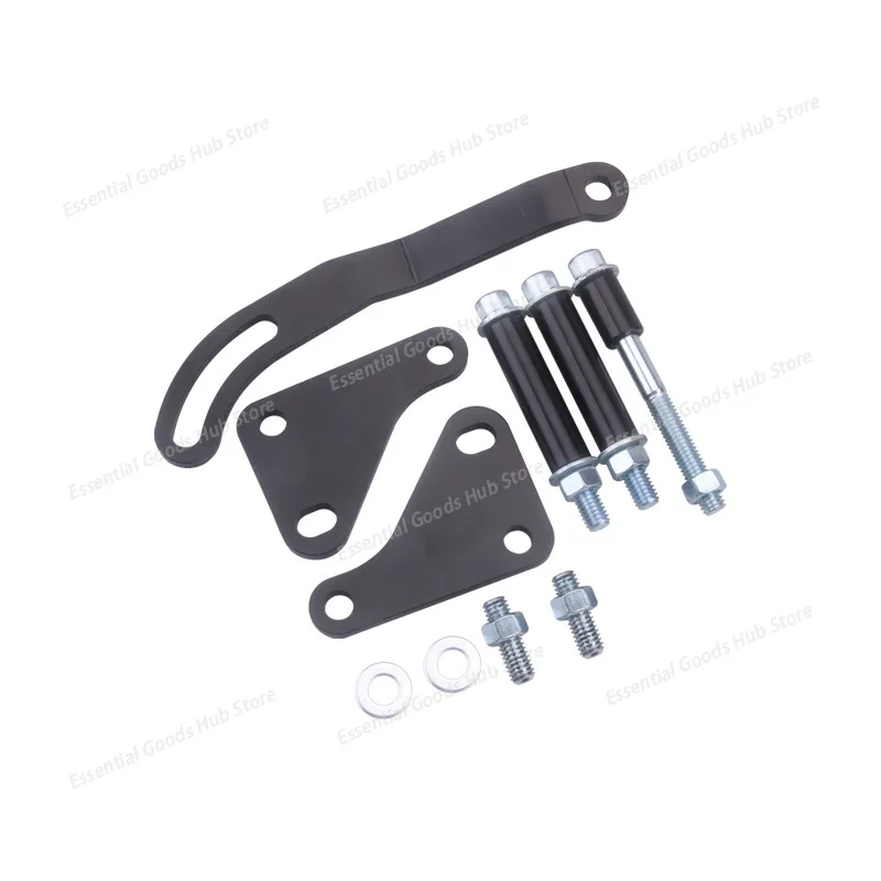 

SBC Black Power Steering Pump Mounting Bracket SWP LWP Saginaw For GM For Chevy 350