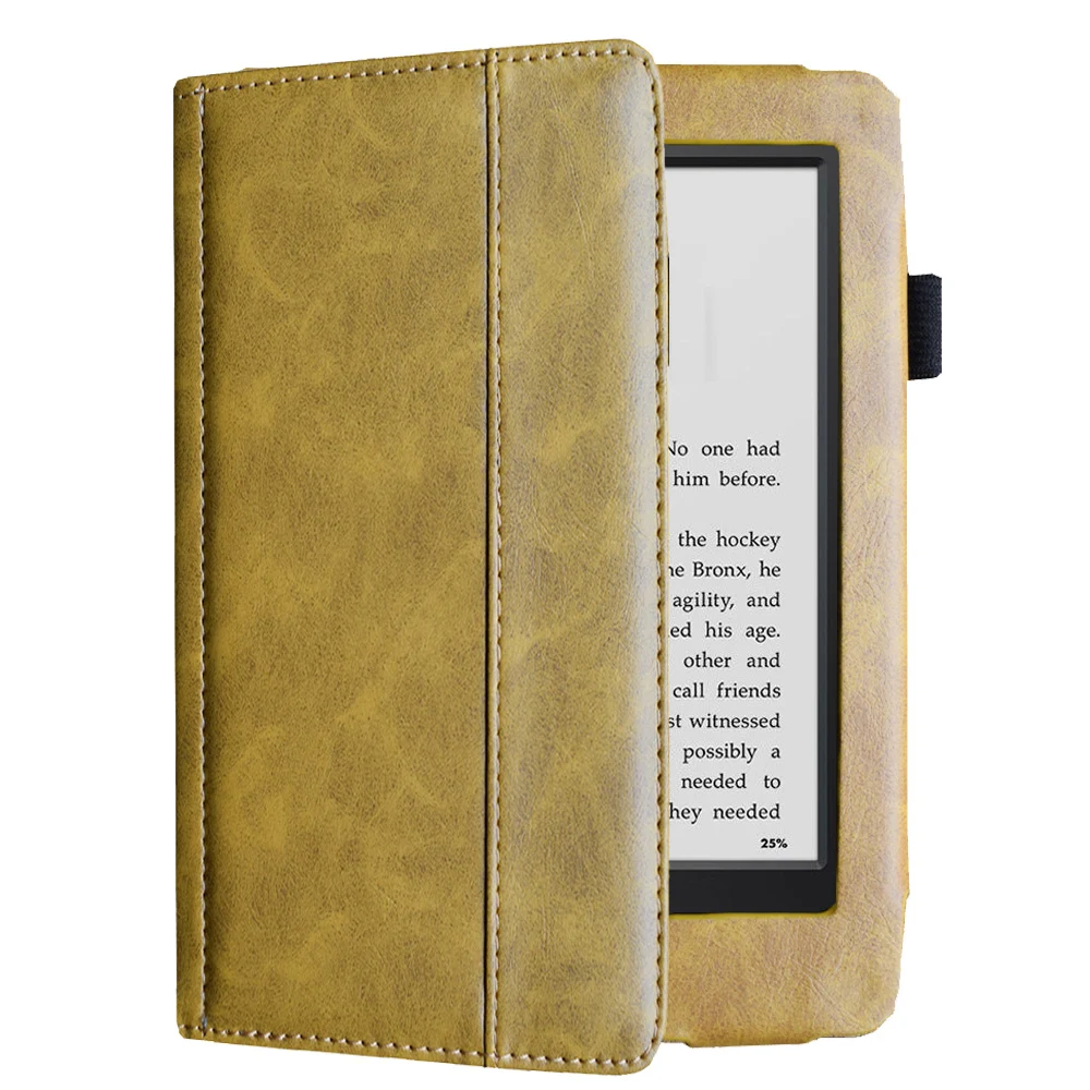 Flip Folio Cover for Kindle Paperwhite 5th 6th Basic Touch 7th Generation Case DP75SDI EY21 WP63GW Protective Leather Cases