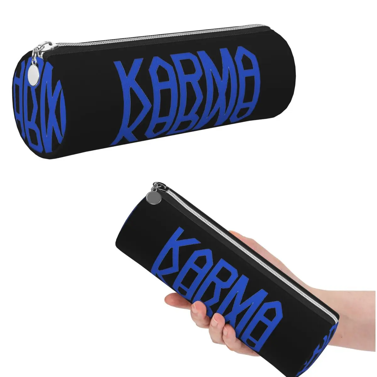 Estuche para Lápices Kpop Album 2025 KARMA para Niños y Niñas, Estuche Cilíndrico para Lápices, Bolsa para Lápices, Porta Lápices