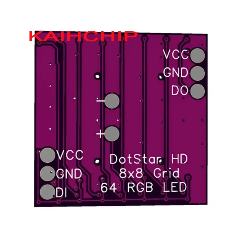 Dotstar alta densidade 8x 8 matriz 64 bits Rgb conduziu a tela do pixel