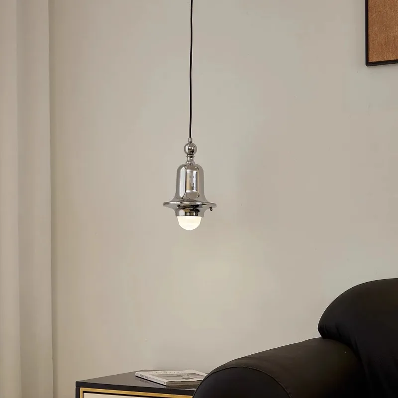 Bauhaus Industry Electroplating Wrought Iron Pendant Lights Glass Hanging Lamp Living Room Bedroom Kitchen Restaurant Chandelier