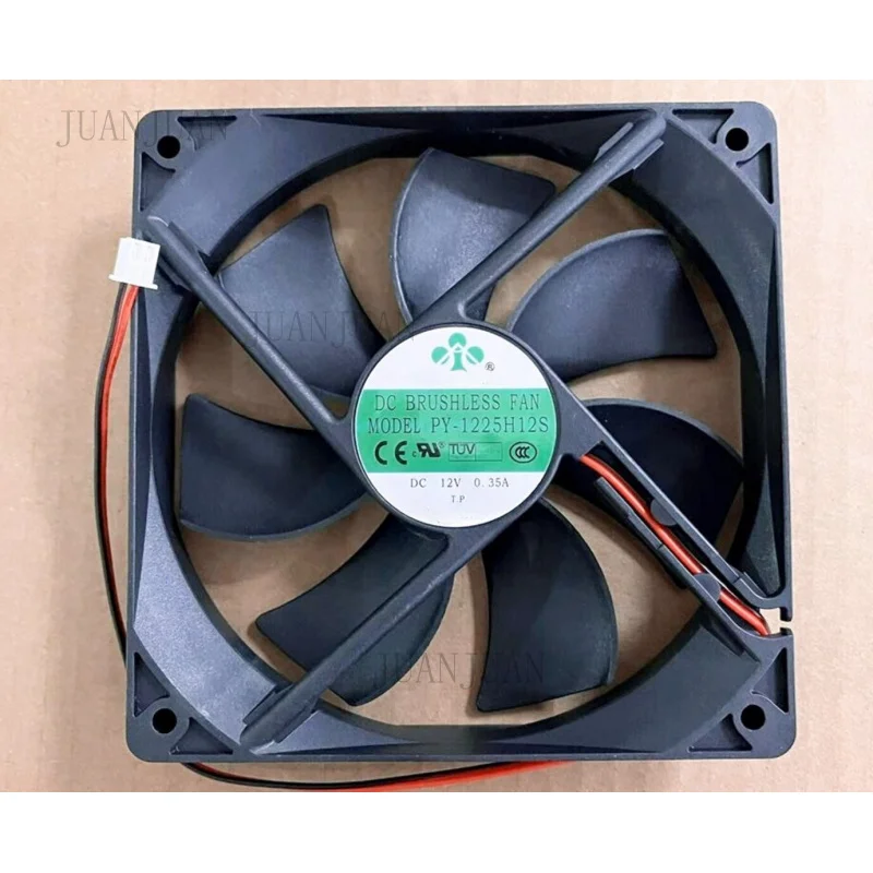 

A+ FOR POWERYEAR cooling fan PY-1225H12S DC12V 0.35A 12CM 12025 2-pin