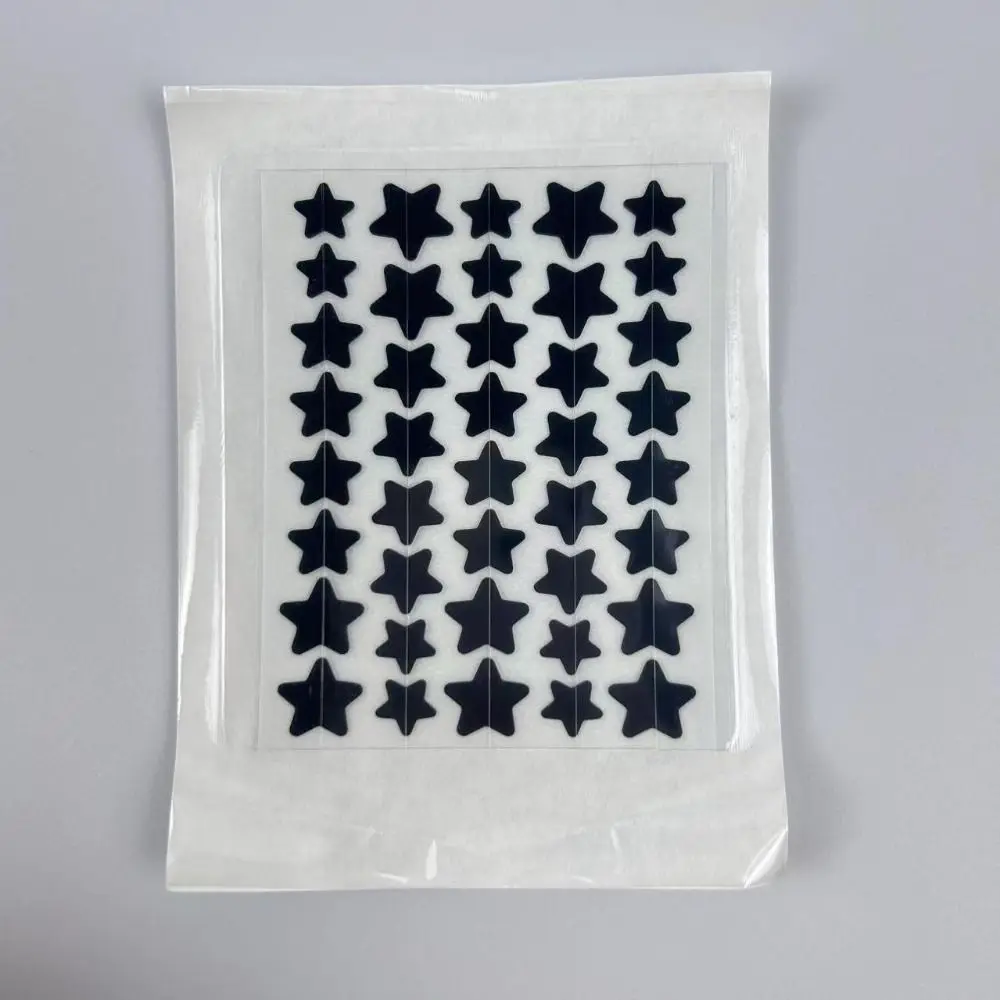 Remendos de acne em forma de estrela, ataduras, adesivos para cobrir manchas, adequados para a pele, óleo de árvore de chá fofo hidrocolóide